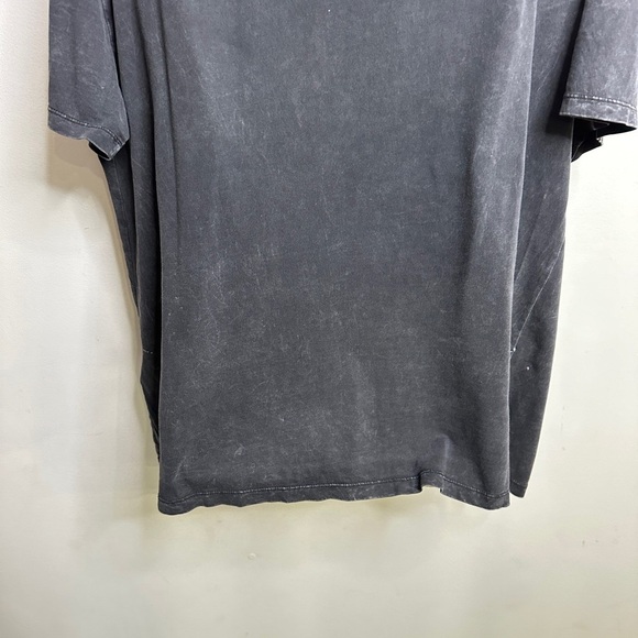 White Fox - Vintage Inspired American Grey Distressed Top Small 💛 - Picture 9 of 14